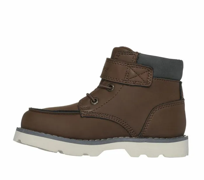 Skechers Bowland 8211 Lil Truxer Brown Kids Athletic Shoes and Sneakers Skechers Bowland 8211 Lil Truxer Brown Kids Athletic Shoes and Sneakers