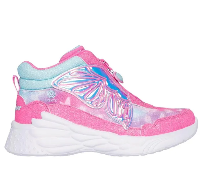 Skechers Dream Racer 8211 Butterfly Express Pink Turquoise Kids Athletic Shoes and Sneakers Skechers Dream Racer 8211 Butterfly Express Pink Turquoise Kids Athletic Shoes and Sneakers