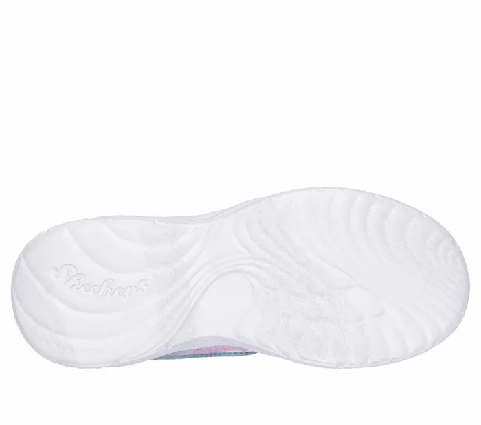 Skechers Dream Racer 8211 Wing Brites Silver Lavender Kids Athletic Shoes and Sneakers Skechers Dream Racer 8211 Wing Brites Silver Lavender Kids Athletic Shoes and Sneakers