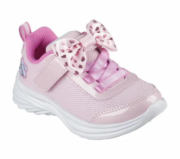 Skechers Dreamy Dancer 8211 Xtra Bow Pink Hot Pink Kids Athletic Shoes and Sneakers Skechers Dreamy Dancer 8211 Xtra Bow Pink Hot Pink Kids Athletic Shoes and Sneakers