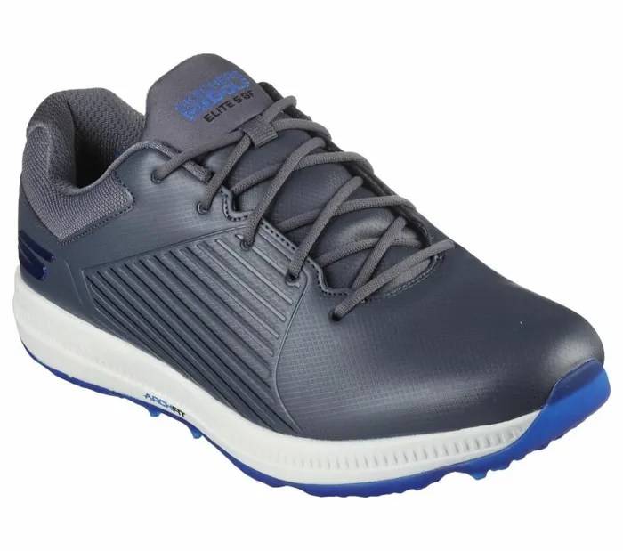 Skechers GO GOLF Elite 5 8211 GF Gray Blue Men Lace Up