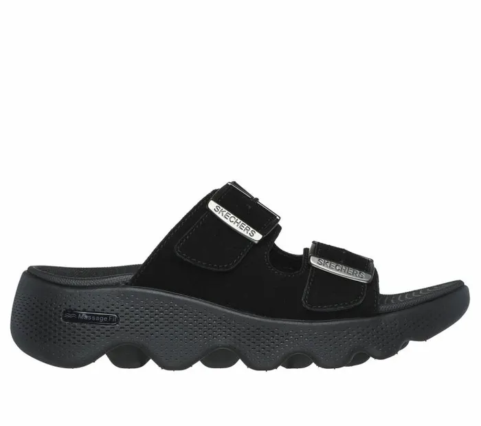 Skechers GO WALK Massage Fit 8211 Immerse Black Women Sandals