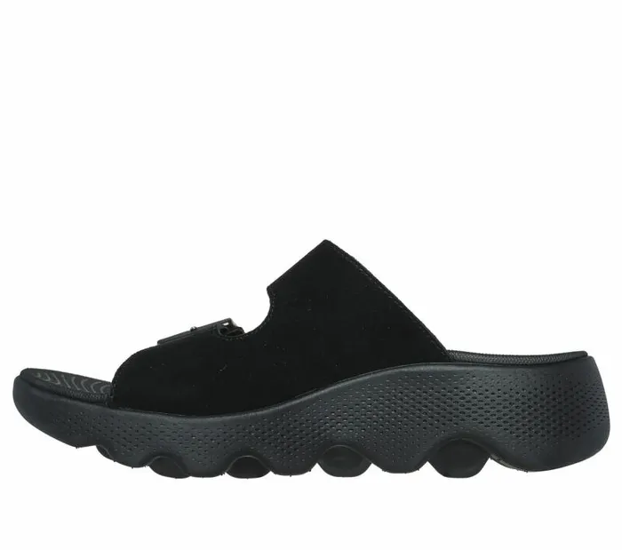 Skechers GO WALK Massage Fit 8211 Immerse Black Women Sandals