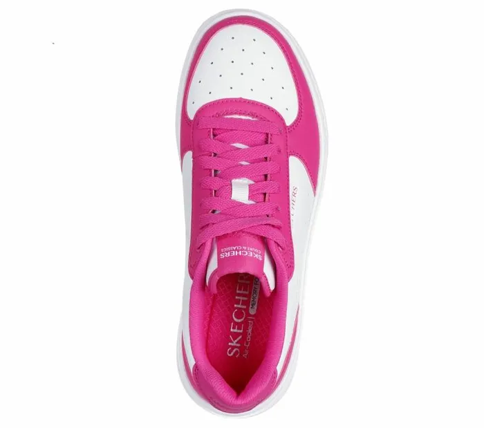 Skechers Grand 92 8211 Steady Winning White Hot Pink Women Casual Sneakers Skechers Grand 92 8211 Steady Winning White Hot Pink Women Casual Sneakers