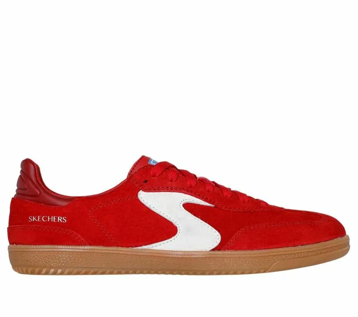Skechers Hotshot 8211 Varsity Crew Red Women Casual Sneakers
