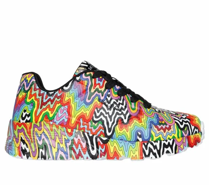 Skechers Jen Stark Uno Lite Multi Kids Athletic Shoes and Sneakers