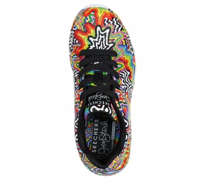 Skechers Jen Stark Uno Lite Multi Kids Athletic Shoes and Sneakers