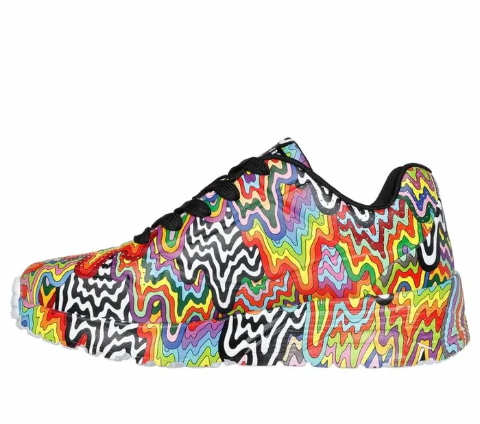 Skechers Jen Stark Uno Lite Multi Kids Athletic Shoes and Sneakers