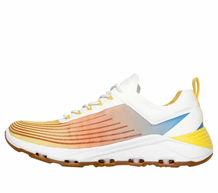 Skechers Mark Nason A Line Glide 8211 Penn White Multi Men Casual Sneakers Skechers Mark Nason A Line Glide 8211 Penn White Multi Men Casual Sneakers