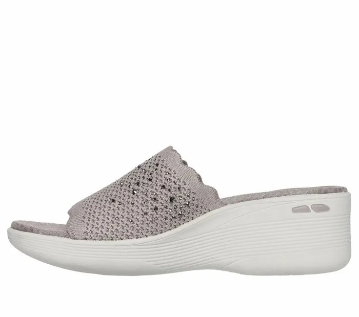 Skechers Martha Stewart PierLite 8211 Light Essence Taupe Women Sandals Skechers Martha Stewart PierLite 8211 Light Essence Taupe Women Sandals