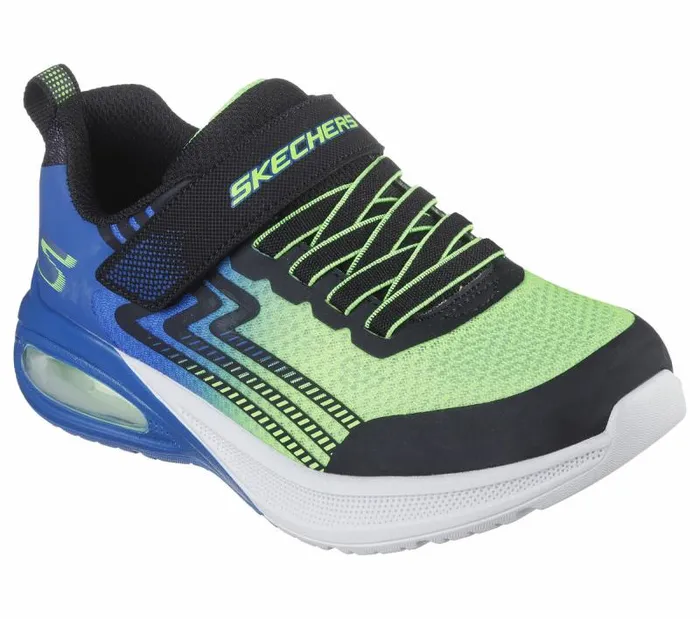 Skechers Microscope Max Advance Black Lime Kids Athletic Shoes and Sneakers Skechers Microscope Max Advance Black Lime Kids Athletic Shoes and Sneakers