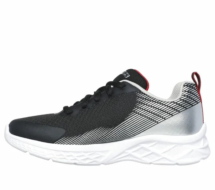 Skechers Microspec II 8211 Vovrix Black Red Kids Athletic Shoes and Sneakers Skechers Microspec II 8211 Vovrix Black Red Kids Athletic Shoes and Sneakers