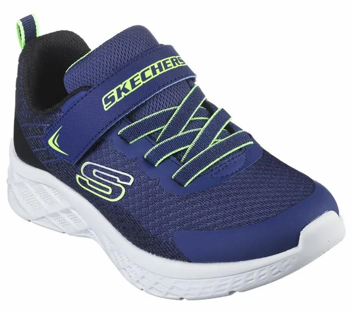 Skechers Microspec II 8211 Zovrix Navy Blk Lime Kids Athletic Shoes and Sneakers Skechers Microspec II 8211 Zovrix Navy Blk Lime Kids Athletic Shoes and Sneakers