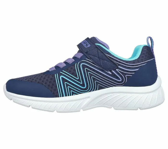 Skechers Microspec Plus 8211 Swirl Sweet Navy Multi Kids Athletic Shoes and Sneakers Skechers Microspec Plus 8211 Swirl Sweet Navy Multi Kids Athletic Shoes and Sneakers