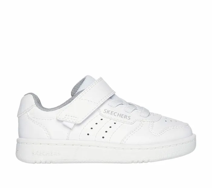 Skechers Quick Street White Kids Athletic Shoes and Sneakers
