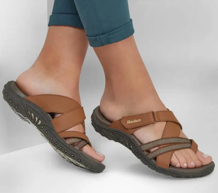 Skechers Reggae 8211 Sunday Stroll Brown Women Sandals Skechers Reggae 8211 Sunday Stroll Brown Women Sandals