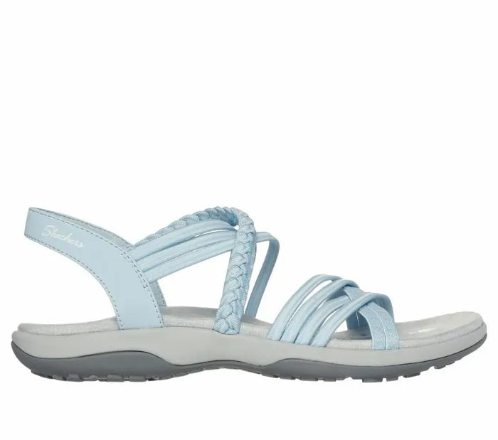 Skechers Reggae Slim 8211 InLove Light Blue Women Sandals