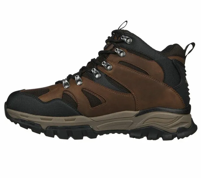 Skechers Relaxed Fit Arch Fit Tarver 8211 Ryland Brown Black Men Boots