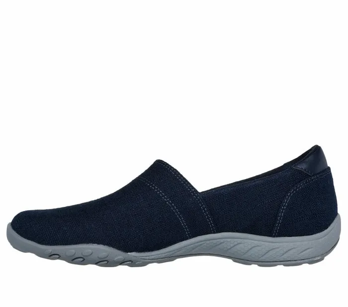 Skechers Relaxed Fit BreatheEasy 8211 Swayful Navy Women SlipOns Skechers Relaxed Fit BreatheEasy 8211 Swayful Navy Women SlipOns
