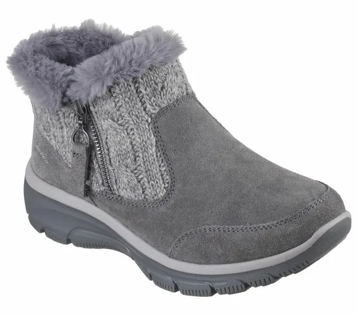 Skechers Relaxed Fit Easy Going 8211 Cozy Inn Gray Women Boots Skechers Relaxed Fit Easy Going 8211 Cozy Inn Gray Women Boots