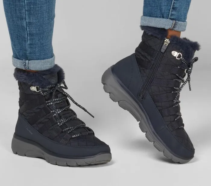 Skechers Relaxed Fit Easy Going 8211 Moro Street Navy Women Boots Skechers Relaxed Fit Easy Going 8211 Moro Street Navy Women Boots