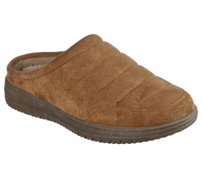 Skechers Relaxed Fit Murette 8211 Garvanza Tan Men SlipOns Skechers Relaxed Fit Murette 8211 Garvanza Tan Men SlipOns