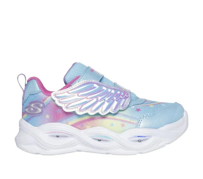 Skechers S Lights Twisty Glow Turquoise Multi Kids Athletic Shoes and Sneakers Skechers S Lights Twisty Glow Turquoise Multi Kids Athletic Shoes and Sneakers