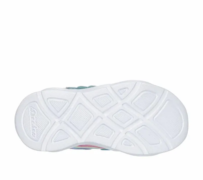 Skechers S Lights Twisty Glow Turquoise Multi Kids Athletic Shoes and Sneakers Skechers S Lights Twisty Glow Turquoise Multi Kids Athletic Shoes and Sneakers