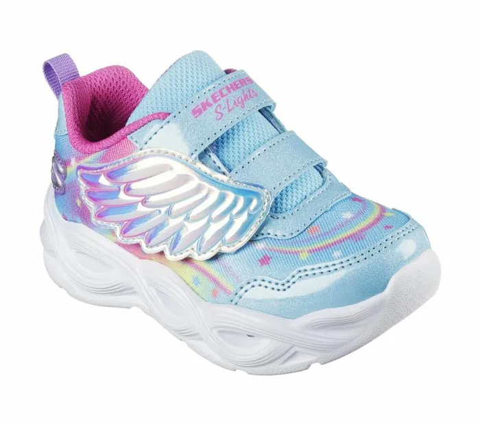Skechers S Lights Twisty Glow Turquoise Multi Kids Athletic Shoes and Sneakers Skechers S Lights Twisty Glow Turquoise Multi Kids Athletic Shoes and Sneakers