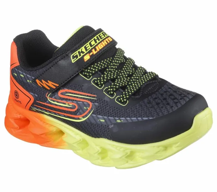 Skechers SLights Vortex 20 8211 Quantroid Black Multi Kids Athletic Shoes and Sneakers Skechers SLights Vortex 20 8211 Quantroid Black Multi Kids Athletic Shoes and Sneakers