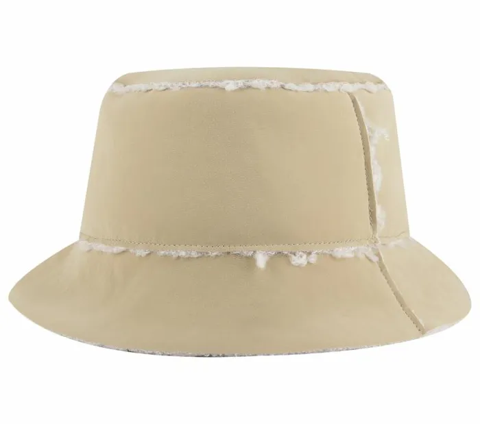 Skechers Sherpa Suede Bucket Hat Cinnamon WomenMen Hats