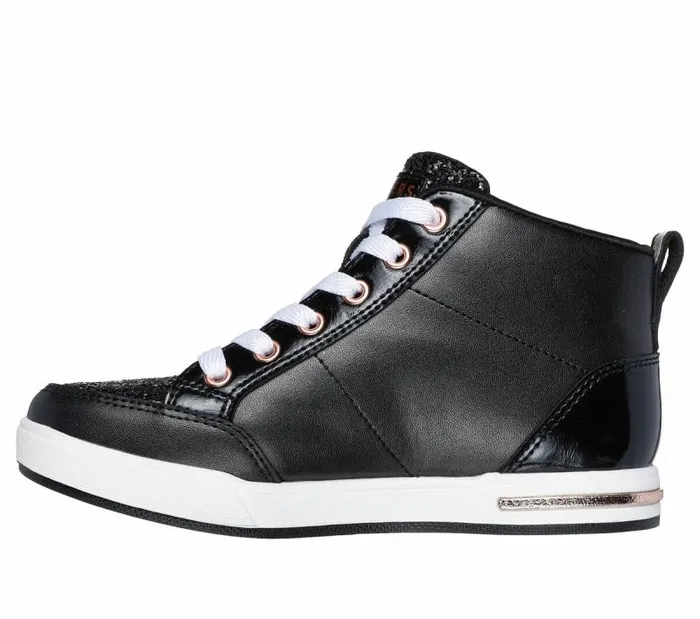 Skechers Shoutouts 20 8211 Trendy Star Black Rose Gold Kids Athletic Shoes and Sneakers Skechers Shoutouts 20 8211 Trendy Star Black Rose Gold Kids Athletic Shoes and Sneakers