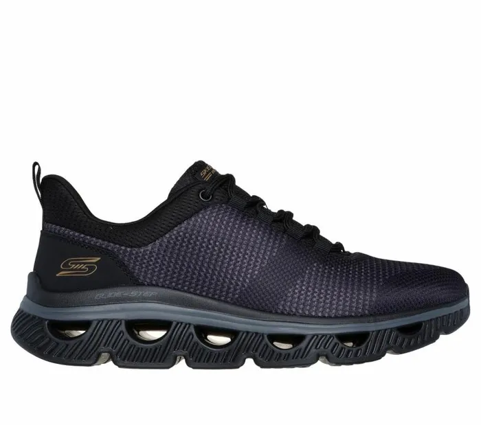 Skechers Skechers BOBS Sport Arc Waves 8211 Slick Move Black Men Athletic Sneakers Skechers Skechers BOBS Sport Arc Waves 8211 Slick Move Black Men Athletic Sneakers