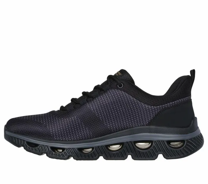 Skechers Skechers BOBS Sport Arc Waves 8211 Slick Move Black Men Athletic Sneakers Skechers Skechers BOBS Sport Arc Waves 8211 Slick Move Black Men Athletic Sneakers