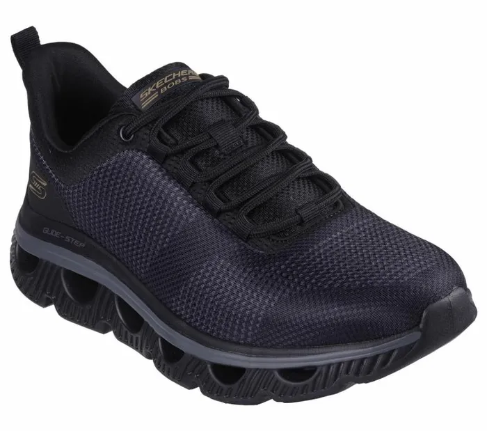 Skechers Skechers BOBS Sport Arc Waves 8211 Slick Move Black Men Athletic Sneakers Skechers Skechers BOBS Sport Arc Waves 8211 Slick Move Black Men Athletic Sneakers