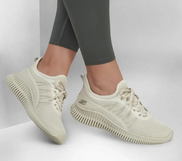 Skechers Skechers BOBS Sport Geo 8211 New Aesthetics Taupe Women Athletic Sneakers