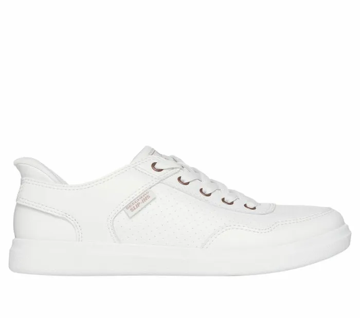 Skechers Skechers Slipins BOBS D039Vine 8211 So Flattered White Women Casual Sneakers Skechers Skechers Slipins BOBS D039Vine 8211 So Flattered White Women Casual Sneakers