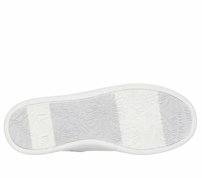 Skechers Skechers Slipins BOBS D039Vine 8211 So Flattered White Women Casual Sneakers
