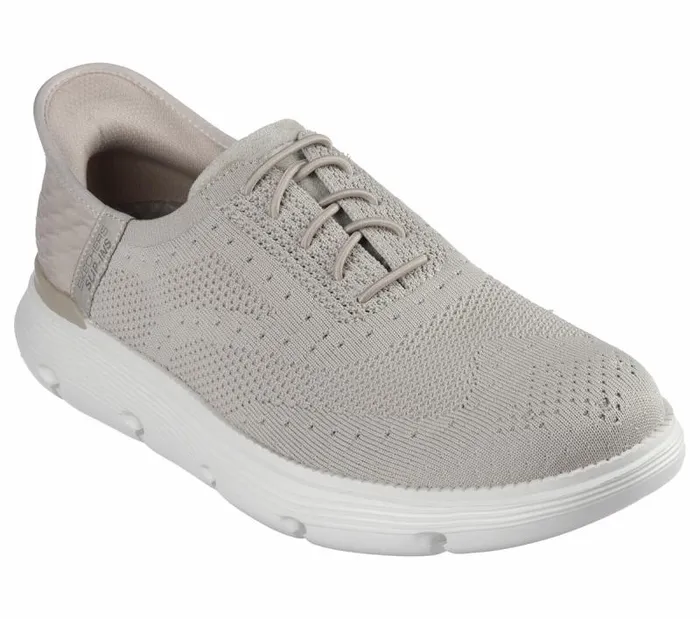 Skechers Skechers Slipins Garza 8211 Palma Taupe Men Hands Free Slipins Skechers Skechers Slipins Garza 8211 Palma Taupe Men Hands Free Slipins
