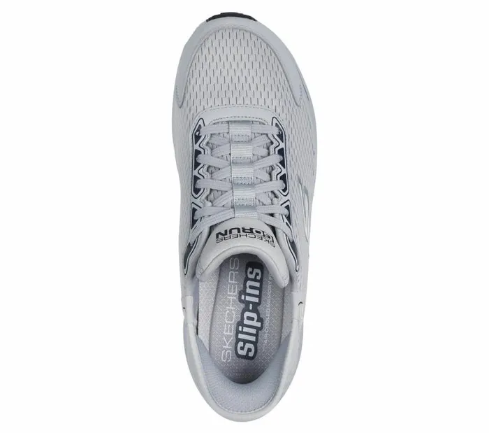 Skechers Skechers Slipins GO RUN Consistent 8211 Empowered Light Gray Men Athletic Sneakers Skechers Skechers Slipins GO RUN Consistent 8211 Empowered Light Gray Men Athletic Sneakers