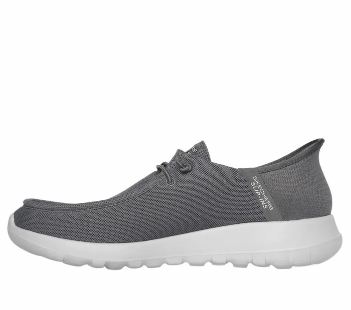 Skechers Skechers Slipins GO WALK Max 8211 Beach Casual Gray Men Casual Sneakers