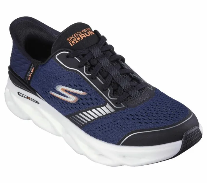 Skechers Skechers Slipins GR Swirl Tech Speed 8211 Surpass Navy Orange Men Athletic Sneakers Skechers Skechers Slipins GR Swirl Tech Speed 8211 Surpass Navy Orange Men Athletic Sneakers