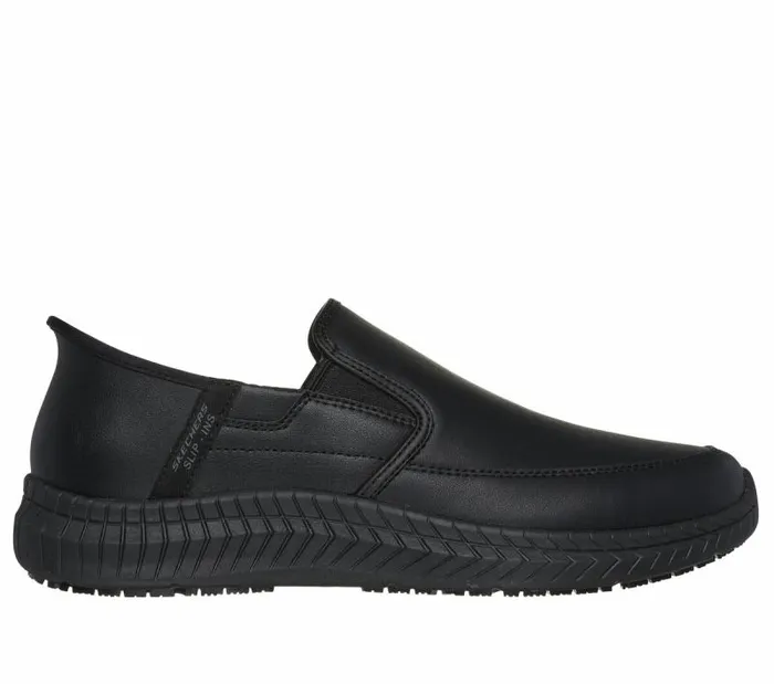 Skechers Skechers Slipins Work Russom Black Men Hands Free Slipins
