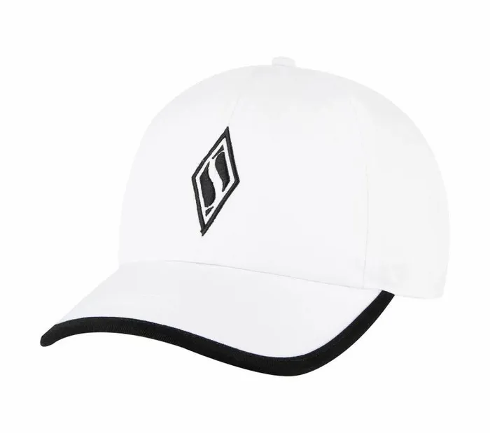 Skechers Skechweave Diamond Colorblock Hat White WomenMen Hats