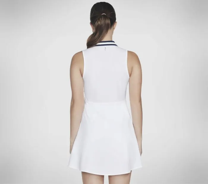 Skechers Sport Court Dress White Women Tops Skechers Sport Court Dress White Women Tops