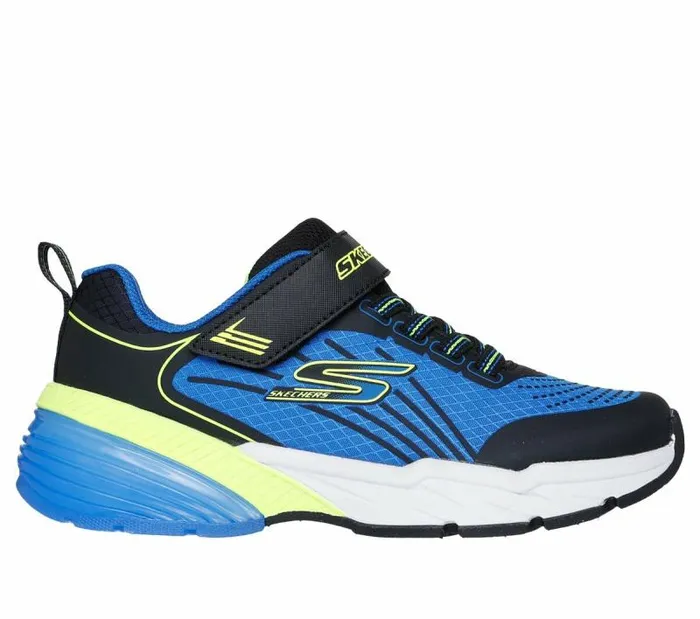 Skechers Thermoflux Elite Black Lime Kids Athletic Shoes and Sneakers