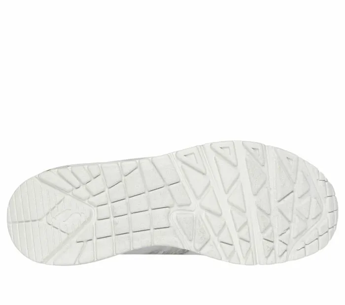 Skechers Uno 8211 Marble Marvel Off White Women Athletic Sneakers