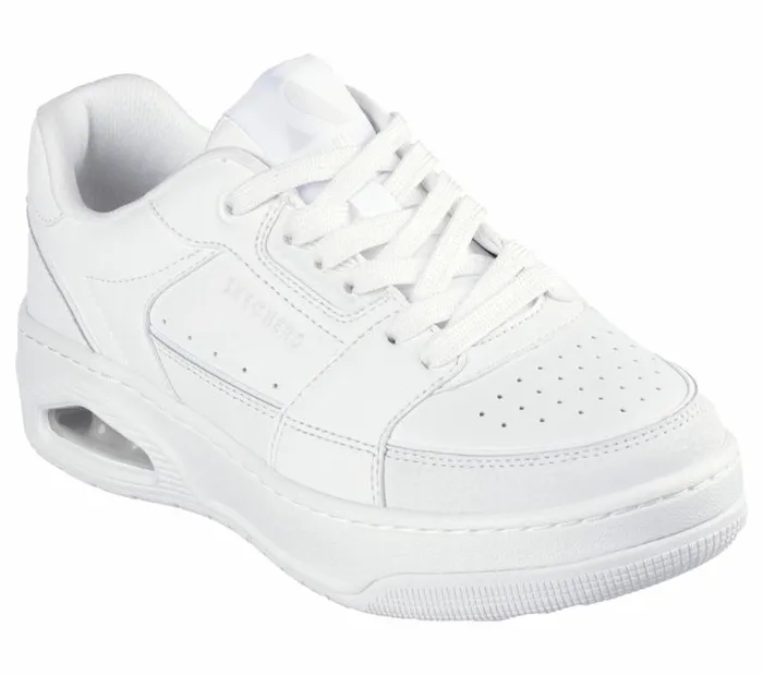 Skechers Uno Court 8211 Courted Style White Women Athletic Sneakers