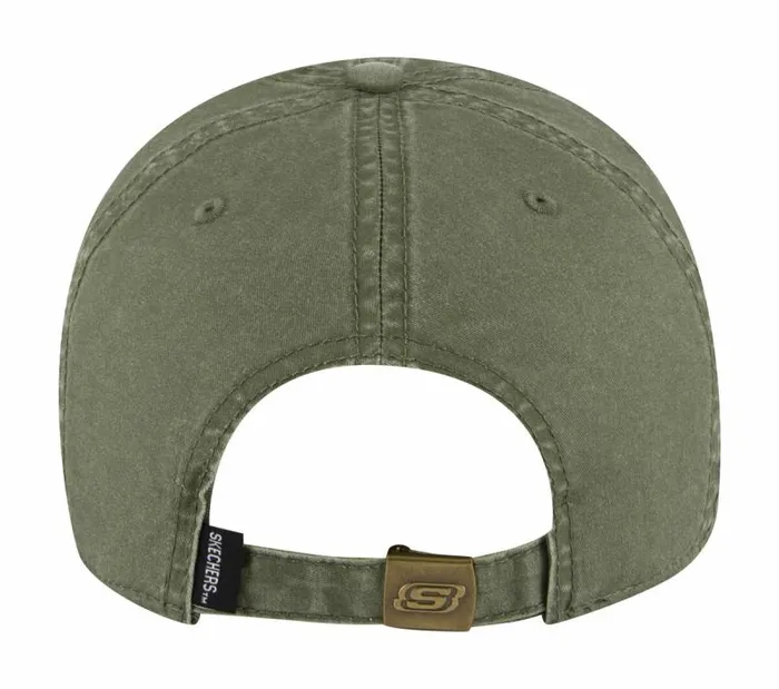 Skechers Washed Dad Hat Olive WomenMen Hats Skechers Washed Dad Hat Olive WomenMen Hats