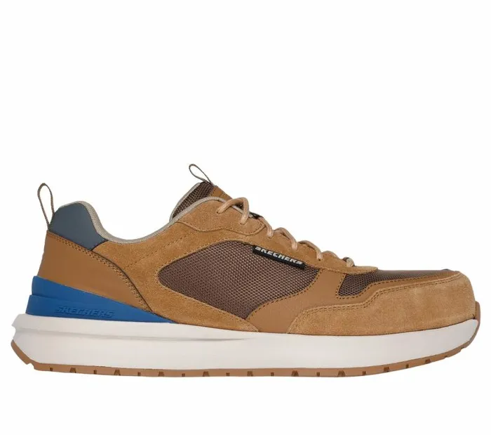 Skechers Work Joggernaut Tan Men Lace Up